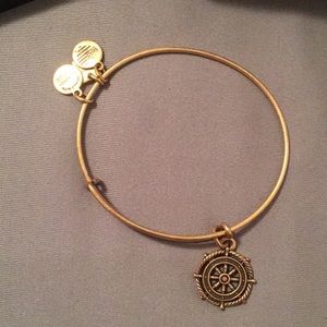 Alex and Ani Take the Wheel bracelet